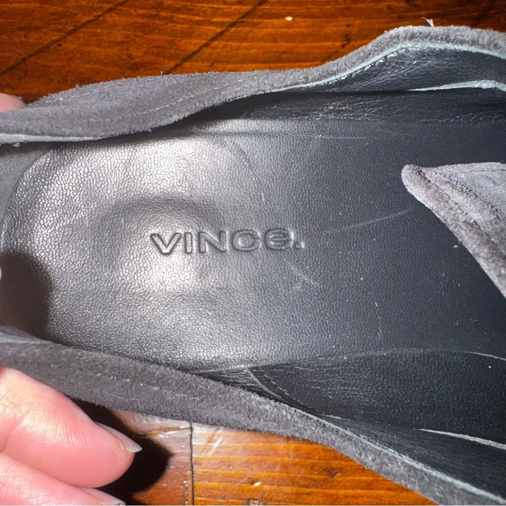 Vince Davy Slip-On Platform Suede Oxford‎ Loafers Women's